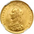 Australia. Sovereign, 1889-S. NGC MS62