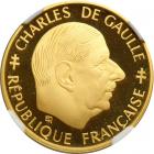France. Gold 1 Franc, 1988. NGC PF68