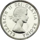 Canada. 50 Cents, 1955. NGC MS67