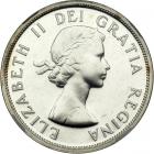 Canada. Dollar, 1955. NGC MS66