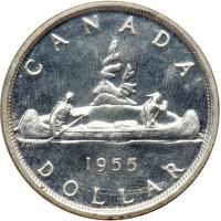 Canada. Dollar, 1955. ICCS MS65 - 2
