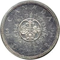 Canada. Dollar, 1964. ICCS PF66 - 2