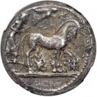 Sicily, Syracuse, c. 485-465 BC. AR Tetradrachm (17.22 g)