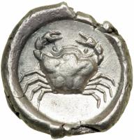 Sicily, Akragas, c. 483-472 BC. AR Didrachm (8.62 g). AEF - 2