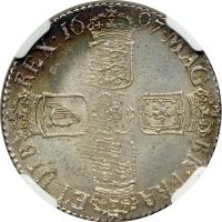 Great Britain. Shilling, 1697. NGC MS63 - 2