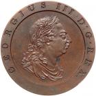 Great Britain. 'Cartwheel' Bronzed Proof Penny, 1797. NGC PF63