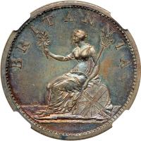 Great Britain. Copper Proof Penny, 1806. NGC PF63 - 2