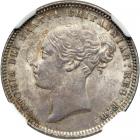 Great Britain. Sixpence, 1871. NGC MS63
