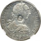 Great Britain. Emergency issue countermarked Dollar, ND. NGC AU58