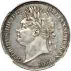 Great Britain. Crown, 1822. NGC MS62