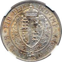 Great Britain. Halfcrown, 1901. NGC MS63 - 2