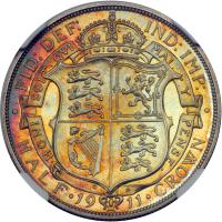 Great Britain. Proof Halfcrown, 1911. NGC MS65 - 2