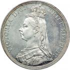 Great Britain. Crown, 1887. UNC
