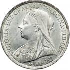 Great Britain. Crown, 1895. UNC