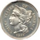 1879 Nickel Three Cents. NGC PF66