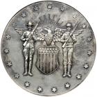 1918 New York Athletic Club Silver Medal. NGC MS63