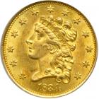1834 $2.50 Classic Head. PCGS MS63