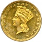 1887 $1 Gold Indian. PCGS MS64