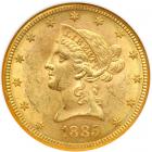 1885-S $10 Liberty. NGC MS62