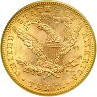 1885-S $10 Liberty. PCGS MS61 - 2