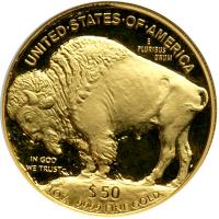 2006-W $50 Gold Buffalo .9999 Fine. NGC PF70 - 2