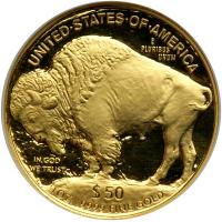 2006-W $50 Gold Buffalo .9999 Fine. NGC PF70 - 2
