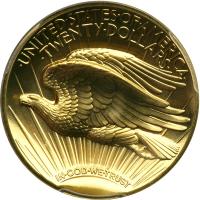 2009 Ultra High Relief Double Eagle. PCGS MS70 - 2