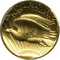 2009 Ultra High Relief Double Eagle. PCGS MS70 - 2