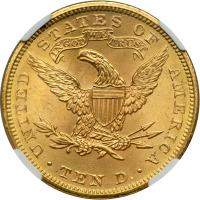 1900 $10 Liberty. NGC MS65 - 2