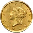 1853-O $1 Gold Liberty. PCGS MS63