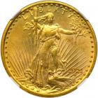 1921 $20 St. Gaudens. NGC MS61