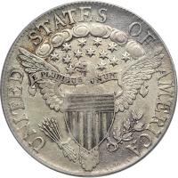 1806 Draped Bust Half Dollar. Pointed 6, stem not through claw. PCGS AU50 - 2