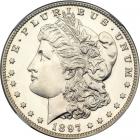 1897 Morgan Dollar. NGC PF67