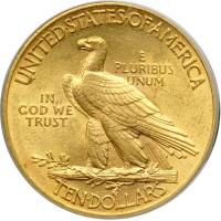1910 $10 Indian. PCGS MS62 - 2