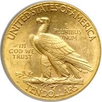 1910-D $10 Indian. PCGS MS62 - 2