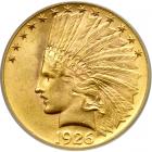 1926 $10 Indian. PCGS MS63