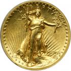 1907. High Relief, Roman Numerals, Wire Rim PCGS graded Genuine