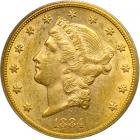 1884-CC $20 Liberty. PCGS AU58