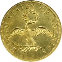 1795 $10 Capped Bust. 13 leaves. NGC MS64 - 2