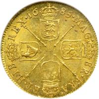 Great Britain. Guinea, 1685. NGC MS63 - 2