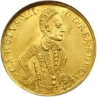 German States. Pommern (Pomerania), under Swedish rule. Gold 2 Ducats, 1706. NGC MS62