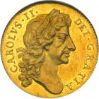Great Britain. Two Guineas, 1676. NGC PF63
