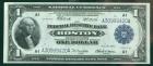 1918, $1 Federal Reserve Bank Note. PCGS Very Choice New 64