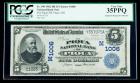 1902, $5 National Bank Note. The Piqua NB, Piqua, OH. PCGS Very Fine 35PPQ