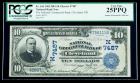 1902, $10 National Bank Note. The National Commercial Bank, Cleveland, OH. PCGS Very Fine 25PPQ