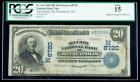 1902, $20 National Bank Note. The Security NB, Minneapolis, MN. PCGS Fine 15