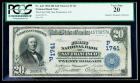 1902, $20 National Bank Note. The First NB, San Francisco, CA. PCGS Very Fine 20