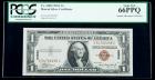 1935-A, $1 World War II Emergency Note. Hawaii. PCGS Gem New 66PPQ