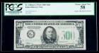 1934-A, $500 Federal Reserve Note. Mule. PCGS Choice About New 58