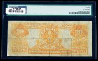 1905, $20 Gold Certificate. PMG Fine 12 - 2